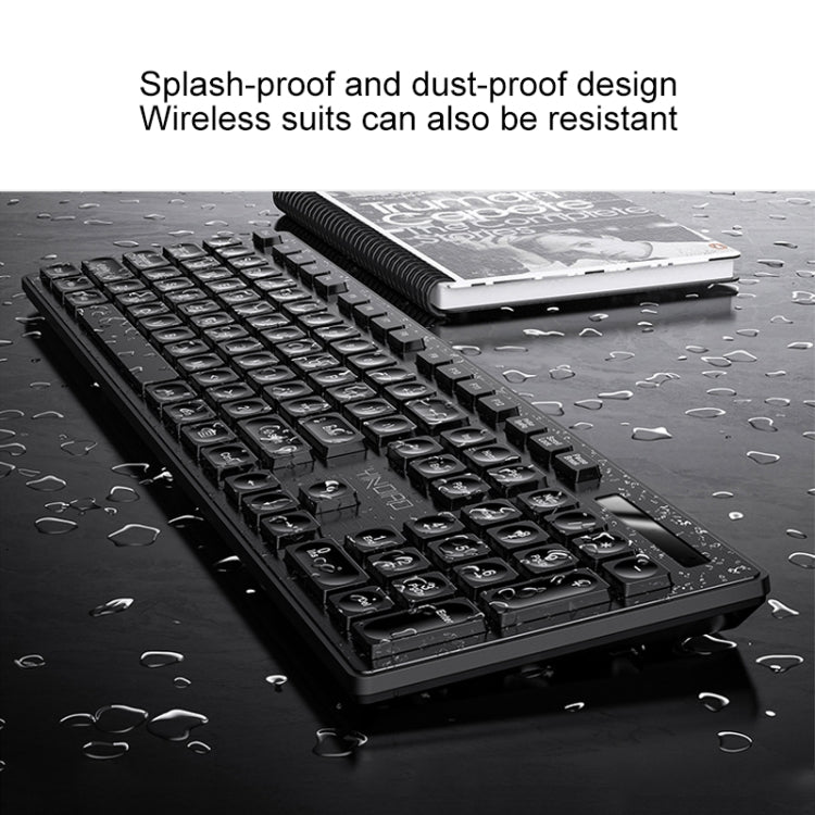 YINDIAO V3 Max Business Office Silent Wireless Keyboard Mouse Set