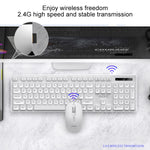 YINDIAO V3 Max Business Office Silent Wireless Keyboard Mouse Set