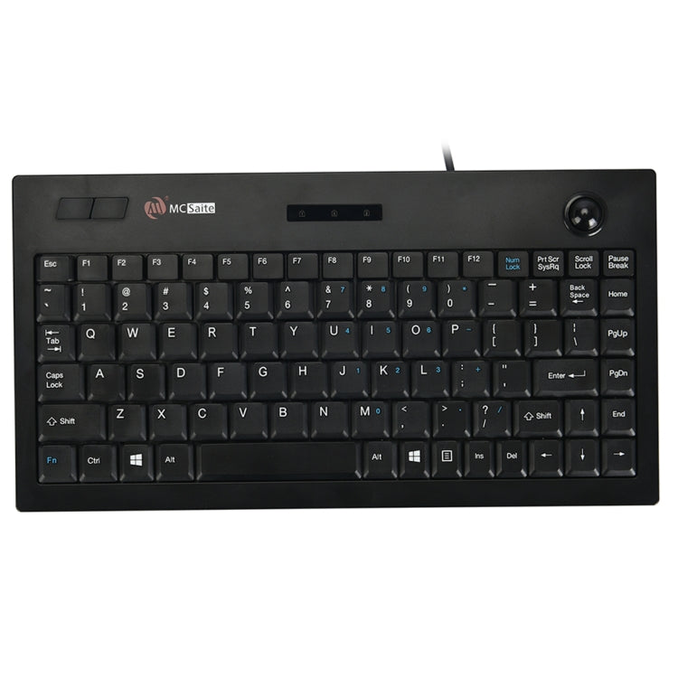 MC Saite MC-9712 Wired 88 Keys Multimedia Computer Keyboard with Trackball for Windows, MC-9712