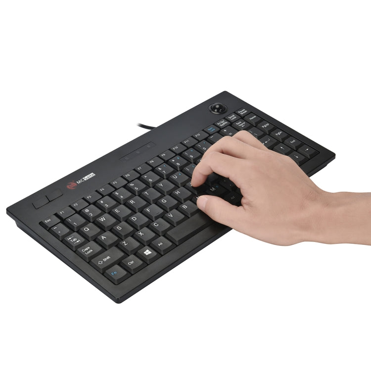 MC Saite MC-9712 Wired 88 Keys Multimedia Computer Keyboard with Trackball for Windows, MC-9712