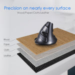 DELUX M618GX Wireless Ergonomic Vertical Mouse 1600DPI Optical Mouse, M618GX