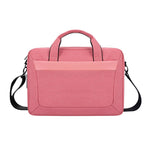 حقيبة لابتوب محمولة قابلة للتوسيع مقاومة للماء ومقاومة للتآكل من قماش أكسفورد DJ06 لأجهزة اللابتوب بحجم 15.6 بوصة، مع حزام كتف قابل للفصل، 15.6 بوصة