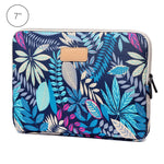 Lisen 7.0 inch Sleeve Case Colorful Leaves Zipper Briefcase Carrying Bag, 7.0 inch