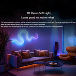 Xiaomi Mijia 2m Synchronized RGB Ambient Light Strip, US Plug, 2m Light Strip