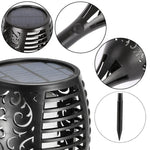 96 LED Solar Flame Light Outdoor Garden Lawn Light Garden Landscape Torch Light