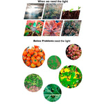 225 LEDs Greenhouse Light Aquarium Light, AC 85-265V, 45W/SMD 2835