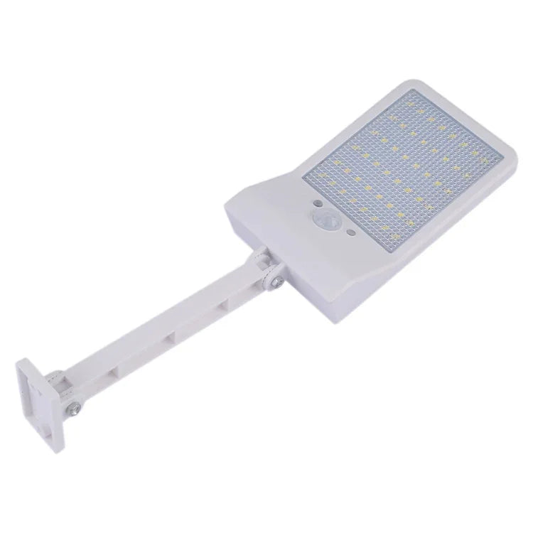 6W 800LM 48 LEDs Solar Remote Control Flat Lamp with Bracket