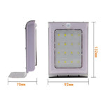 LED Human Body Induction Outdoor Garden Solar Wall Light
