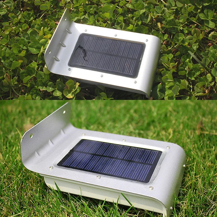 LED Human Body Induction Outdoor Garden Solar Wall Light