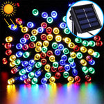 200 LEDs Outdoor Waterproof Christmas Festival Decoration Solar Lamp String, Length: 22m