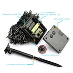 200 LEDs Outdoor Waterproof Christmas Festival Decoration Solar Lamp String, Length: 22m