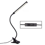 LED Desk Lamp 8W Folding Adjustable Eye Protection Table Lamp, USB Plug-in Version, USB Plug-in Version(Black), USB Plug-in Version(White)