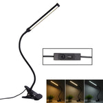 مصباح مكتب LED بقوة 8 واط قابل للطي وقابل للتعديل لحماية العين، نسخة قابلة للتوصيل عبر USB (أبيض)، نسخة قابلة للتوصيل عبر USB (أسود)