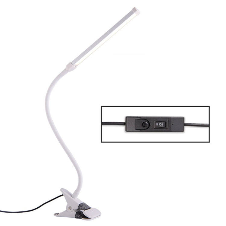 مصباح مكتب LED بقوة 8 واط قابل للطي وقابل للتعديل لحماية العين، نسخة قابلة للتوصيل عبر USB (أبيض)، نسخة قابلة للتوصيل عبر USB (أسود)