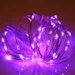 50 LEDs SMD 0603 3 x AA Batteries Box Fairy Lamp Decorative Light, DC 5V, 5m Purple Light, 5m Red Light, 5m White Light, 5m Warm White, 5m Yellow Light, 5m Blue Light, 5m Colorful Light, 5m Pink Light, 5m Green Light