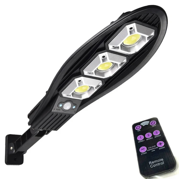 LL-63T Solar Powered Courtyard Human Body Sensor Light with Remote Control, with Remote Control