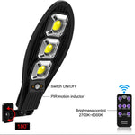 LL-63T Solar Powered Courtyard Human Body Sensor Light with Remote Control, with Remote Control