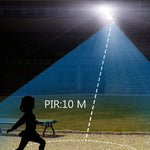 LL-63T Solar Powered Courtyard Human Body Sensor Light with Remote Control, with Remote Control