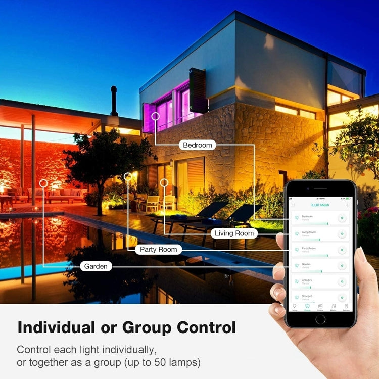 Christmas Decoration RGB Copper Wire String Light Bluetooth Mobile APP Control, Length: 10m 100 LEDs, 10m 100 LEDs