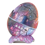 6W Cracked Egg-shaped Remote Control LED Starry Sky Projection Lamp