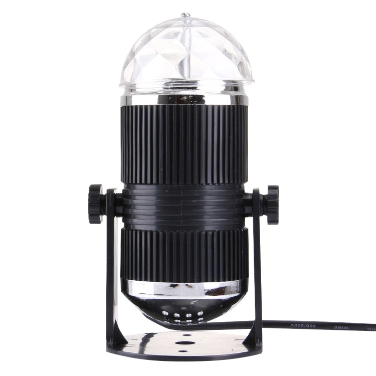 3W Mini Rotating Magic Ball LED Stage Light  EU Plug, EU Plug