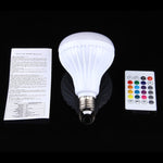 E27 Energy Saving Lamps with Remote Controller, AC 100-240V