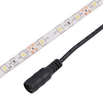 2 قطعة شريط إضاءة LED أبيض قابل للتعتيم 2835 SMD بدون غلاف، 60 مصباح LED/متر، الطول: 5 متر، 12 فولت 2 أمبير 100-240 فولت