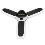 Multifunctional Solar USB Charging 60 LED Trefoil Camping Lamp Outdoor Tent Portable Lamp Flashlight  Emergency Light Bulb Light, Style: Solar, Style: Solar