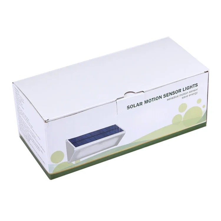 800 LM 48 LEDs SMD 2835 Sensor Triangle Energy Saving Wall Light with Solar Panel and Hidden Switch for Garden / Courtyard / Outdoor Camping(Silver)