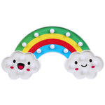 2 x AA Batteries Powered Party Festival Table Wedding Lamp Night Light, Rainbow