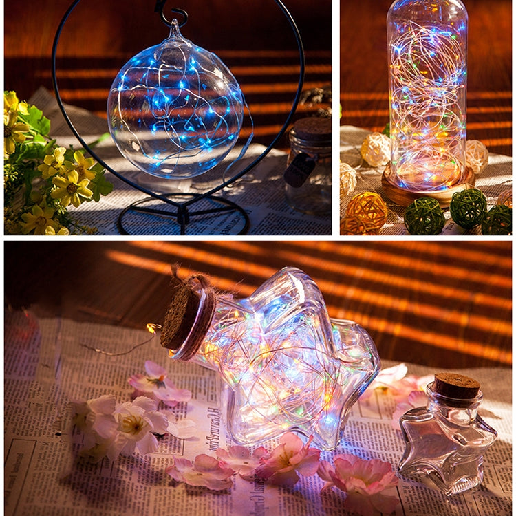 20 LEDs SMD 0603 IP65 Waterproof CR2032 Button Batteries, 2m Blue Light, 2m Green Light, 2m Red Light, 2m White Light, 2m Warm White