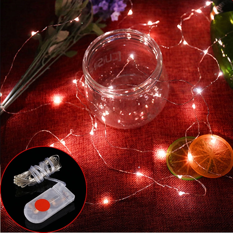 20 LEDs SMD 0603 IP65 Waterproof CR2032 Button Batteries, 2m Blue Light, 2m Green Light, 2m Red Light, 2m White Light, 2m Warm White