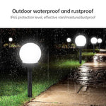 2pcs Light-controlled Bulb-shaped Lawn Light Outdoor Garden Light LED Solar Light