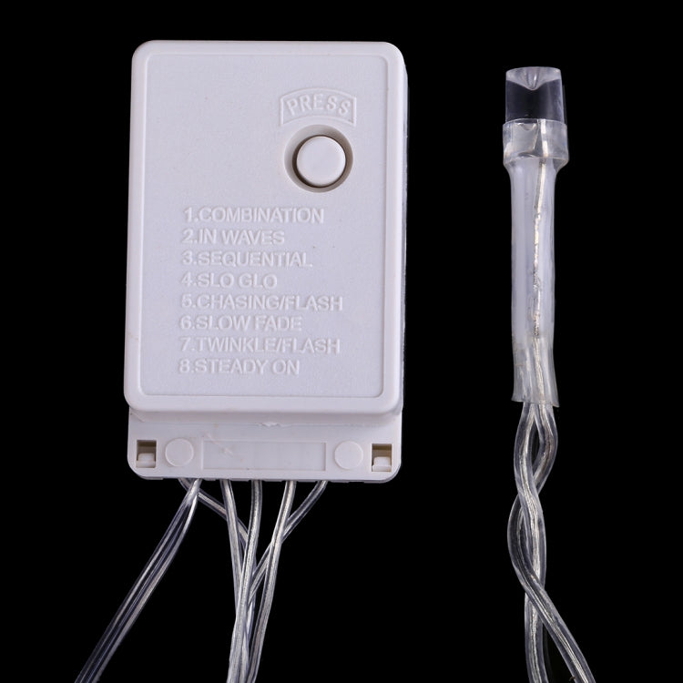 96 LEDs Little Ice Bars String Light with End Joint & Multi-function Controller, EU Plug, AC 220V, 3.5m Warm White EU Plug, 3.5m Yellow Light EU Plug, 3.5m Blue Light EU Plug, 3.5m Colorful Light EU Plug, 3.5m Pink Light EU Plug, 3.5m Purple Light EU P...