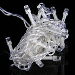 300 LEDs Curtain String Light with End Joint & Multi-function Controller & Memory Waterproof, US Plug, AC 110V, White Light US Plug, Warm White US Plug