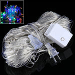 200 LEDs Reticular String Light with End Joint & Multi-function Controller, US Plug,  AC 110V, Colorful Light US Plug, White Light US Plug, Warm White US Plug