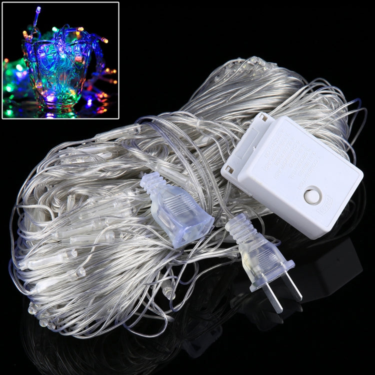 200 LEDs Reticular String Light with End Joint & Multi-function Controller, US Plug,  AC 110V, Colorful Light US Plug, White Light US Plug, Warm White US Plug