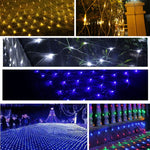 200 LEDs Reticular String Light with End Joint & Multi-function Controller, Blue Light EU Plug, Colorful Light EU Plug, Purple Light EU Plug, White Light EU Plug, Warm White EU Plug, Yellow Light EU Plug