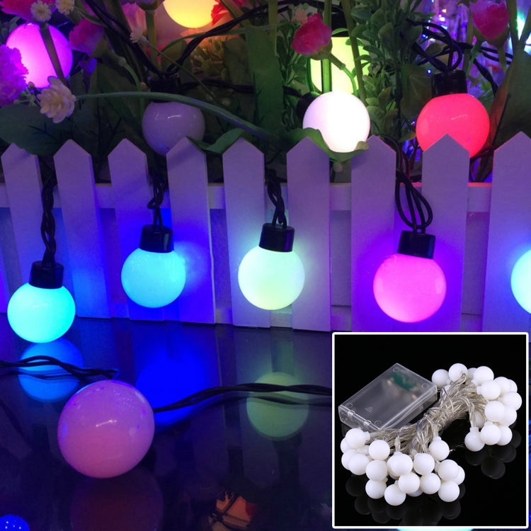 40 LEDs 3 x AA Batteries Powered String Light with 3-Modes, DC 4.5V, 4m White Light, 4m Warm White, 4m Blue Light, 4m Colorful Light, 4m Green Light, 4m Purple Light, 4m Red Light