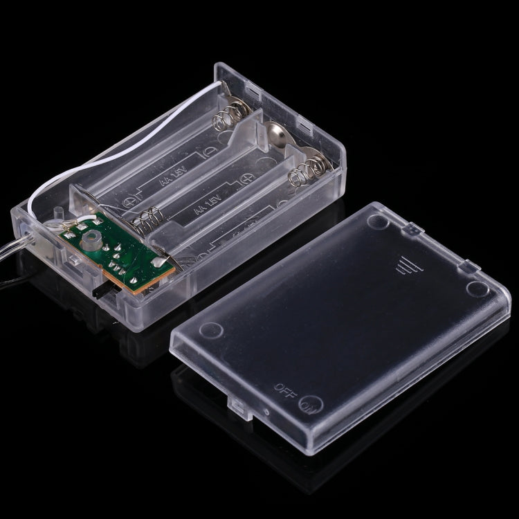 40 LEDs 3 x AA Batteries Powered String Light with 3-Modes, DC 4.5V, 4m White Light, 4m Warm White, 4m Blue Light, 4m Colorful Light, 4m Green Light, 4m Purple Light, 4m Red Light