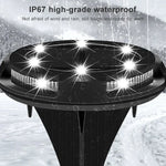 10 LEDs Solar Outdoor Garden Waterproof Buried Light, 10 LED