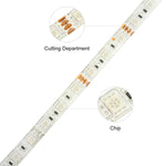 300 LEDs SMD 5050 Colorful Light APP Remote Control Works with Alexa & Google Home