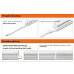 24 LEDs Greenhouse Light Aquarium Light, T5 4.8W(US), T5 4.8W