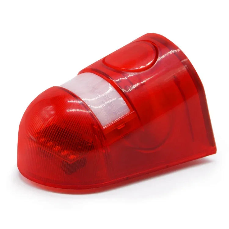 Solar Powered Sound-light Alarm Warning Light IP65 Waterproof 110 dB Burglar Alarm