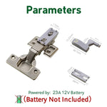 10 PCS 0.3W Universal Inner Hinge LED Sensor lamp Cupboard 3 LEDs Night light Auto ON/OFF Bulb, 10 PCS White Light, 10 PCS Warm White