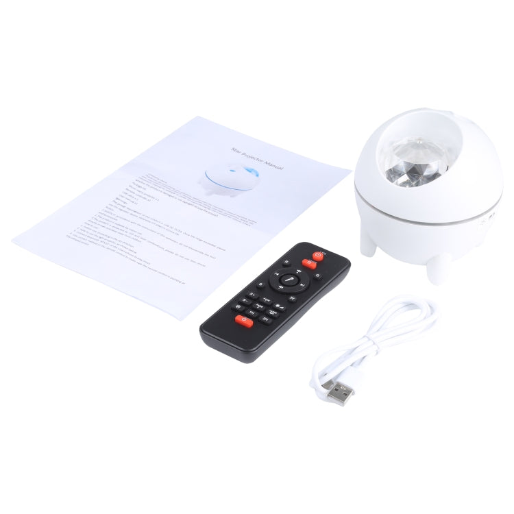 5W USB Airborne Starry Sky Projection LED Light with Remote Control