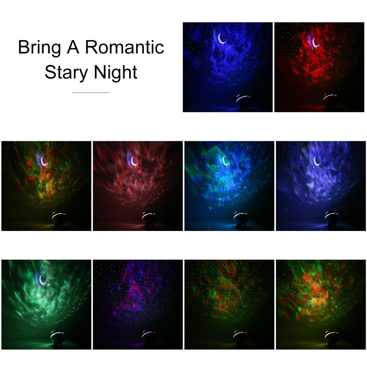 5W USB Airborne Starry Sky Projection LED Light with Remote Control