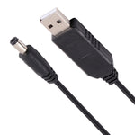 كابل محول USB من 5 فولت إلى 12 فولت