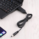 كابل محول USB من 5 فولت إلى 12 فولت