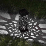 Outdoor Hollowing Out Solar Energy Garden Lawn Lamp